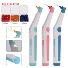 Dental Endo Ultrasonic Sonic Activator Root Canal Irrigator+150Tips scaling file