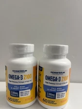 120 capsules - Oceanblue Omega 3 2100 Nutritional Supplement -  120 Softgels