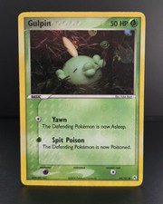 Pokémon TCG - GULPIN - 62/101 - REVERSE HOLO - EX: HIDDEN LEGENDS (2004) - LP/NM