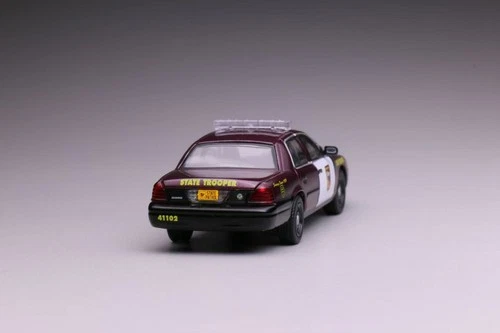 596 1:64 Ford CV CROWN VICTORIA Minnesota State Patrol Trooper Police Diecast - Picture 4 of 6