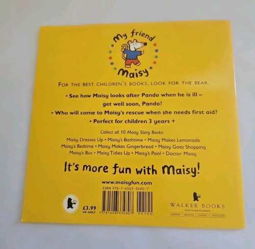 Maisy Mouse Books By Lucy Cousins x 4 -Makes Gingerbread/Bus/Bedtime/Dr 2011 VGC - Picture 16 of 19