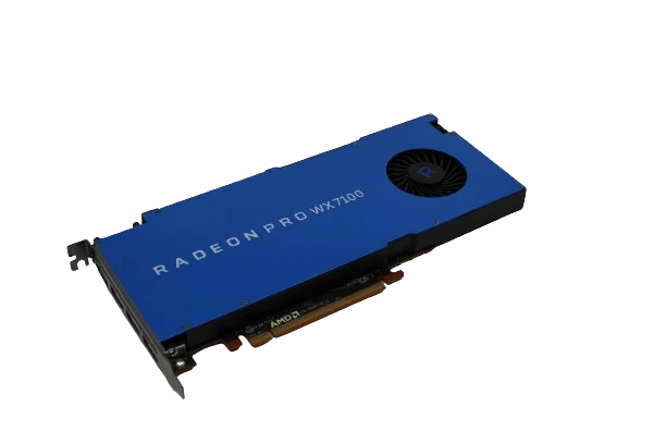 AMD Radeon Pro WX 7100 Grafikkarte 8192MB GDDR5 PCIe 3.0 16 x 4 x DP 100-505826