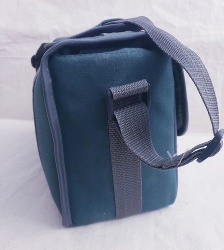 Vtg. Authentic OEM Sony Green Camcorder Messenger Style Bag Carry Case  - Picture 4 of 13