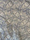 Ralph Lauren  Gorgeous Blue White  paisley Floral QUEEN Flat Sheet, Cotton