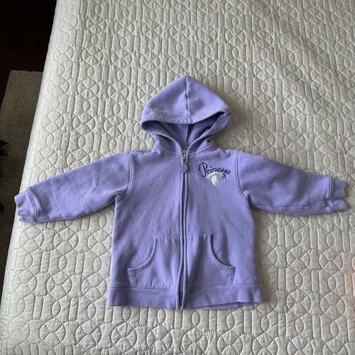 Vintage Disney Store Belle Jacket Kids size XS 4 90s Y2K Hoodie Toddler Princess - Picture 5 of 20