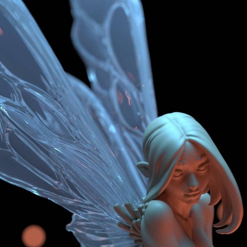 Aine, Noon Fae Fairy | Blackthorn Miniatures - Picture 4 of 8