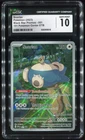 POKEMON CGC 10 Snorlax 051 Pokemon Center 151 ETB Stamp Promo