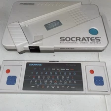 Vintage 1988 VTech Socrates Educational Video Game System Untested! As Is!! (G)