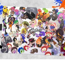 Splatoon B2 Poster Novelty Nintendo Store Bonus