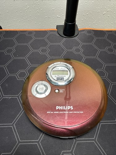 Rare Vintage Philips Expanium EXP3322 MP3-CD Player in Bronze Color - Picture 4 of 6