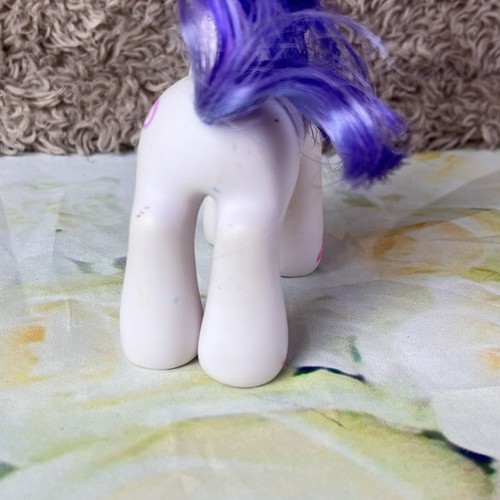My Little Pony Sweetie Belle Horse Toy Figure MLP 2007 Animal Candy Hanger White - 第 12/15 張圖片