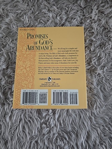 Promises of God's Abundance for a More Meaningful Life by Kathy Collard... - Imagen 2 de 9
