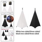 DJ Light Speaker Stand Cover, Tripod Stand Skirt Scrim