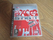 Disney Sing It! High School Musical PS3 PlayStation 3 new sealed