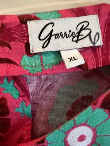 Garrie B Minikleid rosa geblümt Langarm Größe XL - Bild 4 von 6