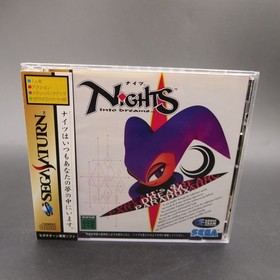 Sega Saturn Multi Controller White with Nights Into Dreams Game Limited Japan
