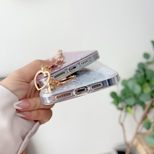 For Samsung S25/S24/S23/S22/S21 Case Glitter Foil Butterfly Bracelet Phone Cover - Picture 6 of 19