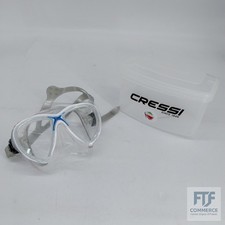 CRESSI Big Eyes Eine Größe Evo Mask Clear/Blue - Maske Big Eyes Evo, zum Tauchen