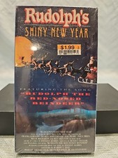 Rudolph's Shiny New Year Movie (VHS, 1992) New Sealed 