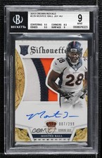 2013 Panini Crown Royale Silhouettes 7/299 Montee Ball #229 BGS 9 MINT Auto 0m0
