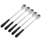 5 Stück Kaffeelöffel aus Edelstahl – Teelöffel mit Keramikgriff – Löffel zum