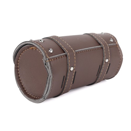 Bolsa de horquilla de manillar universal para motocicleta alforjas bolsa de herramientas bolsa de almacenamiento bobber - Imagen 4 de 5