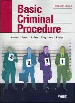 Nancy King Yale Kamisar Wayne R. LaFave Jerold H Basic Criminal P (Taschenbuch)