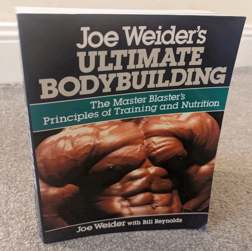 JOE WEIDER'S ULTIMATE BODYBUILDING BOOK Fitness By Joe Weider W/ Bill Reynolds