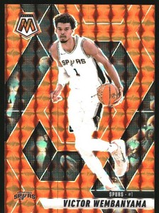 2024-25 Panini Mosaic Mosaic Orange #31 Victor Wembanyama /249