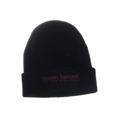 Bruno Banani, Beanie-Mütze, Größe: ONE SIZE, Acryl, Schwarz #IDH