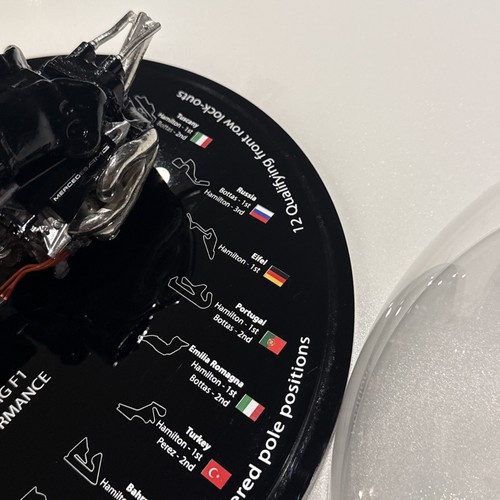 Mercedes AMG F1 M11 EQ Engine Display 2020 Formula 1 Team Issue Champion Award - Picture 4 of 17