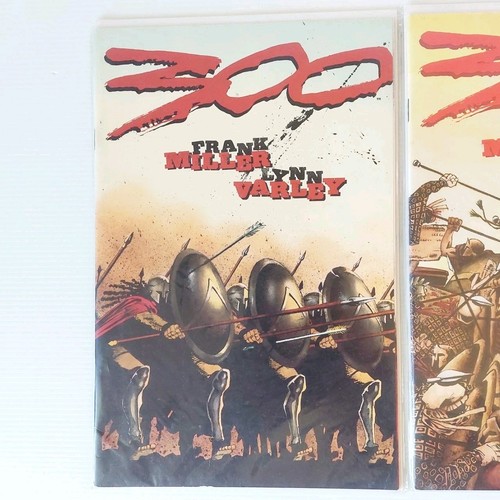 Frank Miller's 300 Issues #1 #3 #4 Dark Horse Comics 1998 Bagged & Boarded - Bild 2 von 4