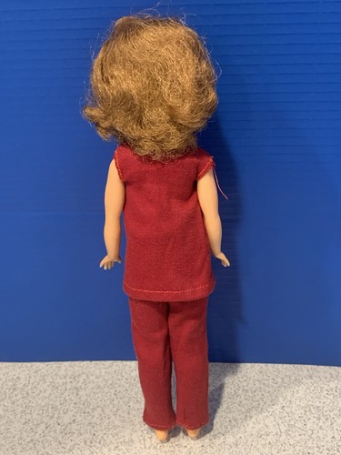 Si adatta alla bambola Tammy taglia 12" - set top e pantaloni rossi senza maniche fatti a mano - NO DOLL - Foto 4 di 9