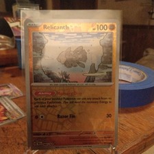 Relicanth 84 / 162  Pokemon S&V Temporal Forces 2024   Holo Rare