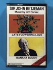 John Betjeman - Late Lowering Love & Banana Blush Original 1974 Virgin Cassette