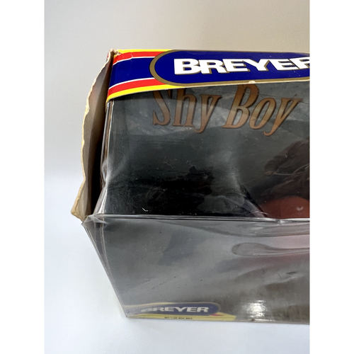 Breyer Monty Robert's Shy Boy #1125 2000-2003 1:9 Made in USA Neu in OVP Box beschädigt - Bild 7 von 16