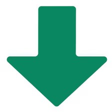 Brady 104413 Floor Marking Tape, Polyester, No Legend, Green, 2 In W., 8 Mil