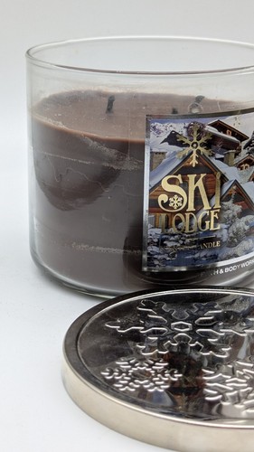 Bath & Body Works Kerze 14,5 Oz. Drei Docht Kerze Ski Lodge 80% voll - Bild 6 von 6
