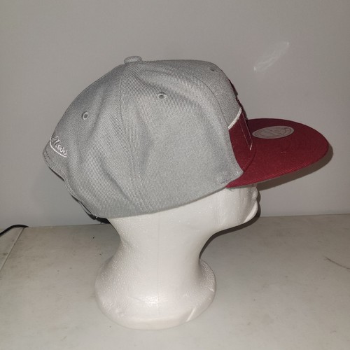 Cappello/cappello snapback Texas Southern Tigers Mitchell & Ness mezzo e mezzo grigio marrone - Foto 11 di 15