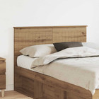 Headboard Artisan Oak 123x7x100cm Engineered Wood Modern Sleek Bed Stylish Panel