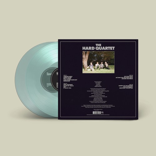 The Hard Quartet The Hard Quartet (Vinyl) 12" Album (Clear vinyl) - Picture 2 of 2