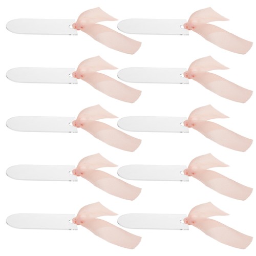 10 Pcs Wedding Seating Tags Reserved Signs Blank Table Chart Cards - Picture 6 of 12