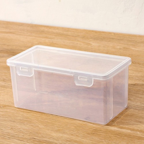 1PC Large Capacity Plastic Pencil Box Stackable Translucent Storage Box _cn - Afbeelding 13 van 13