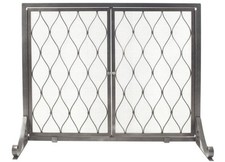 Pleasant Hearth FA628S Stonewall 1-Panel Fireplace Screen - 38"L x 11"W x 31"H