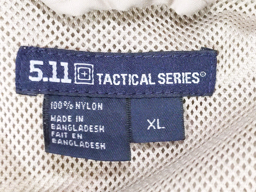 5.11 Tactical Herren XL hellbraun Ripstop Hemd Langarm Roll Tab versteckt CCW Outdoor - Bild 4 von 19