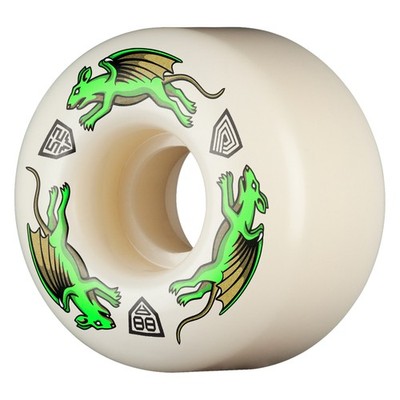 Powell Peralta Skateboard Wheels 52mm x 34mm Dragon Formula 88A