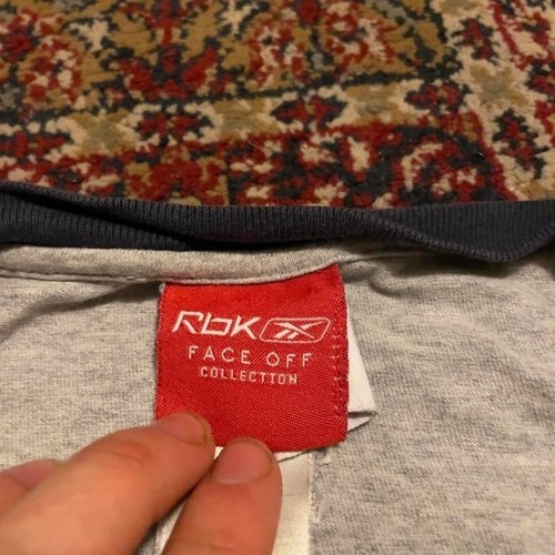 Vintage 00er Oilers Hockey Reebok NHL Langarm Cut and Sew Hockey T-Shirt XL - Bild 5 von 8