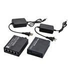 Gigabit Ethernet Media Converter Single Mode Port 4 RJ45 And 1 SC Transceiver