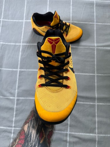 2014 Nike Kobe 9 EM Low "Bruce Lee" 646701-700 US-Größe Herren 11 University Gold - Bild 9 von 23