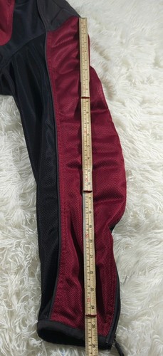 Harley Davidson Bikerjacke Gr. XXL Damen Y2K 00s Motorrad rot schwarz " - Bild 24 von 24